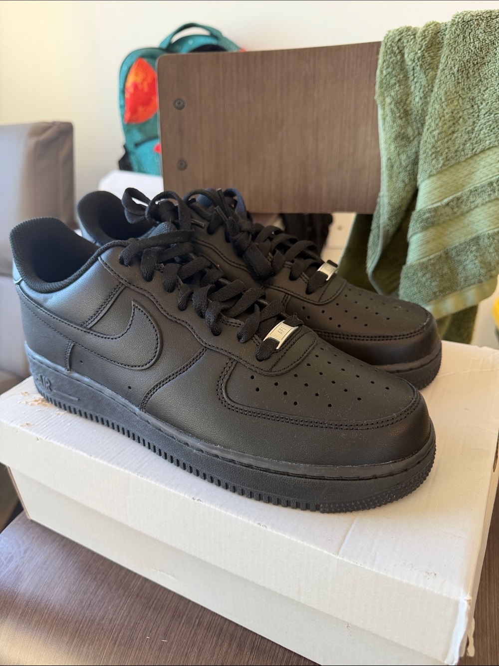 Nike Men's Air Force Ones Black Size 11